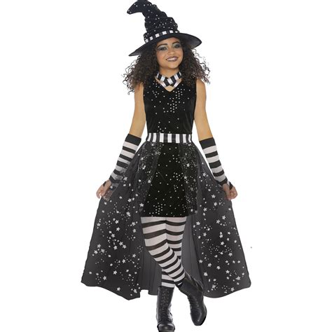 Enchanting halloween celestial witch